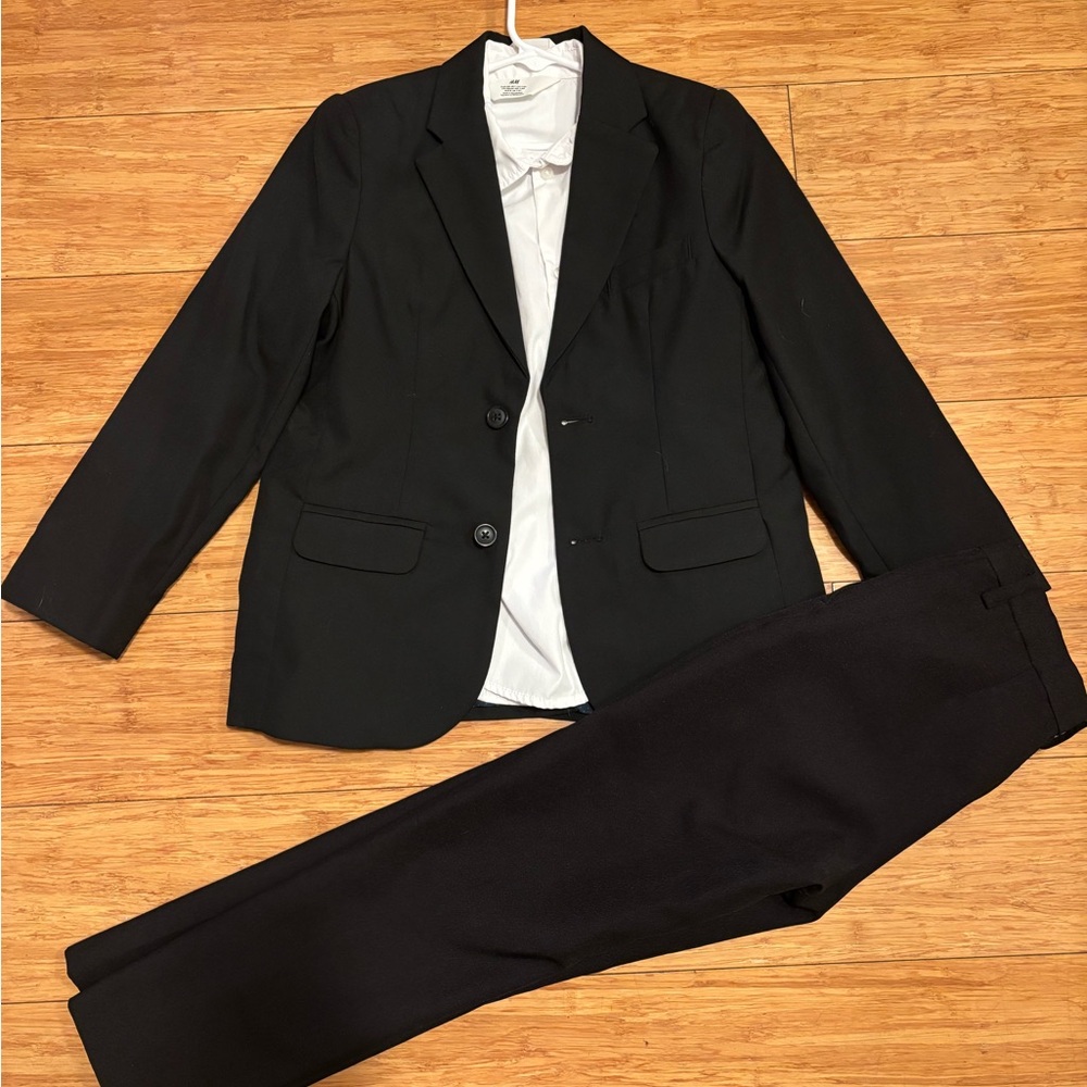 Boy's Black Suit Size 7